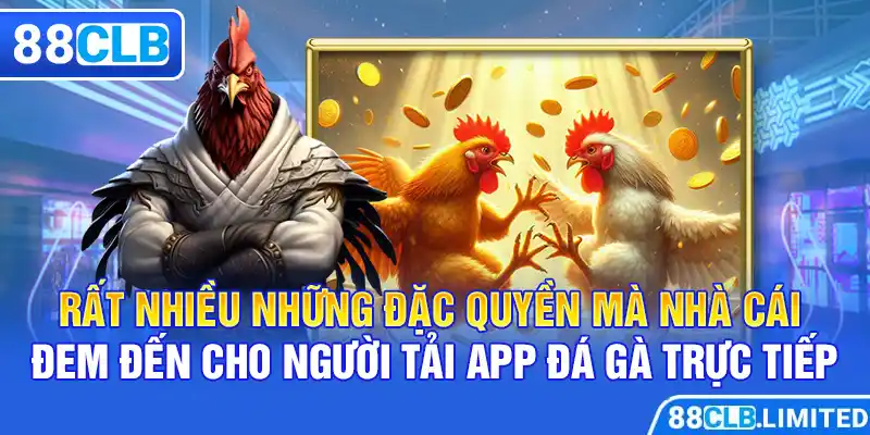 App Đá Gà Trực Tiếp 88CLB - An Toàn, Tiện Lợi Và Đẳng Cấp - 88CLB