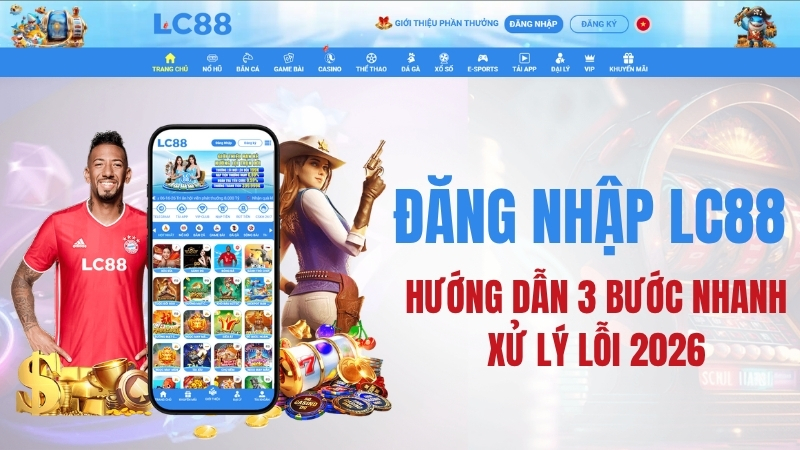 Đăng Nhập LC88: Link Truy Cập Trang Chủ 2026 Không Bị Chặn