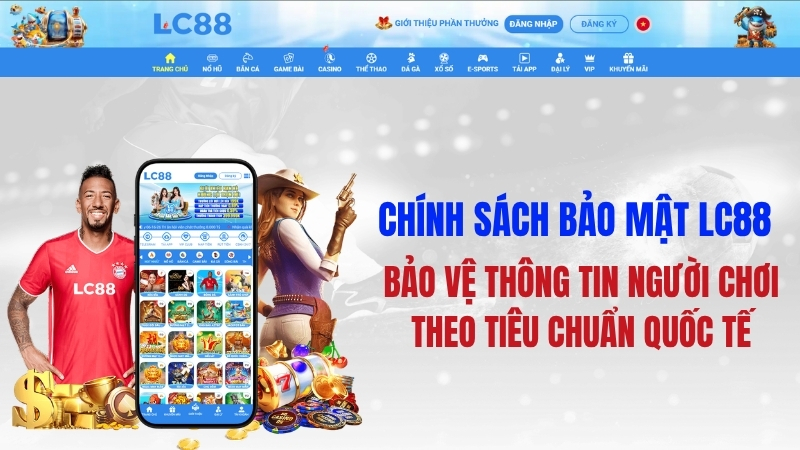 Chính Sách Bảo Mật LC88 - Cam Kết Bảo Vệ Thông Tin Người Chơi