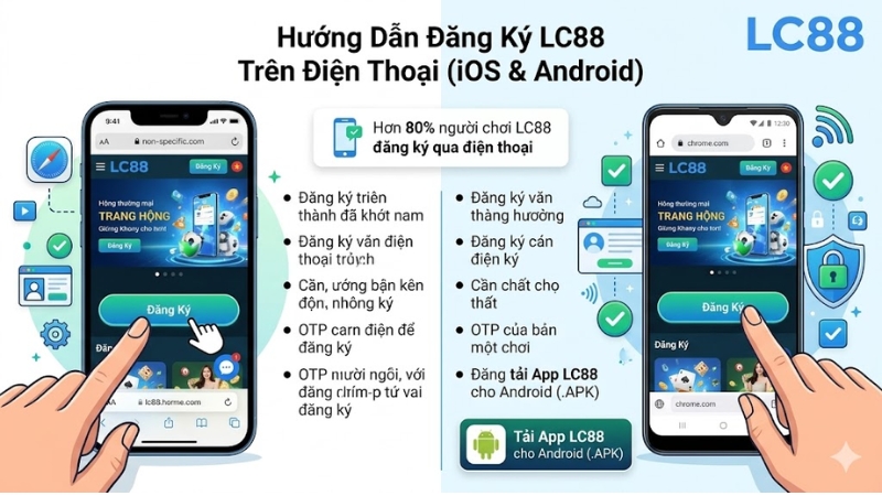Đăng Ký LC88 Nhanh Nhất 2026 – Tạo Tài Khoản LC88