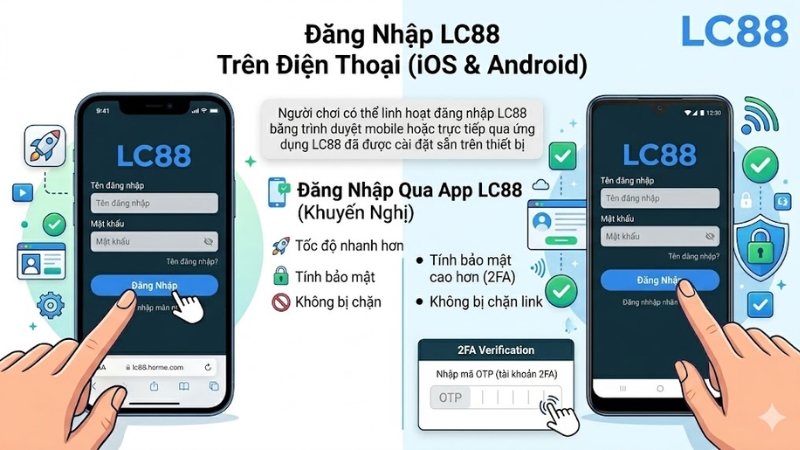 Đăng Nhập LC88: Link Truy Cập Trang Chủ 2026 Không Bị Chặn