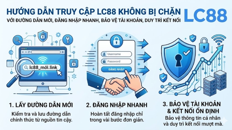 LC88 Không Bị Chặn 2026 – Cách Vào Nhanh Và Ổn Định